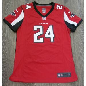 NFL NIKE Atlanta Falcons 24 Devonta Freeman Jersey Size M On Field Red Football